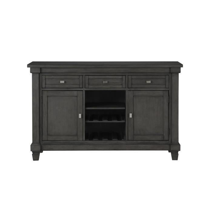Baresford Server in Gray 5674-40 - U&U Home Budget Furniture (Carteret, NJ)