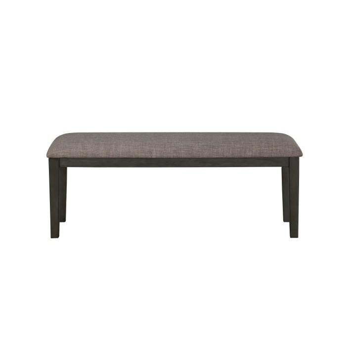 Baresford Bench in Gray 5674-13 - U&U Home Budget Furniture (Carteret, NJ)