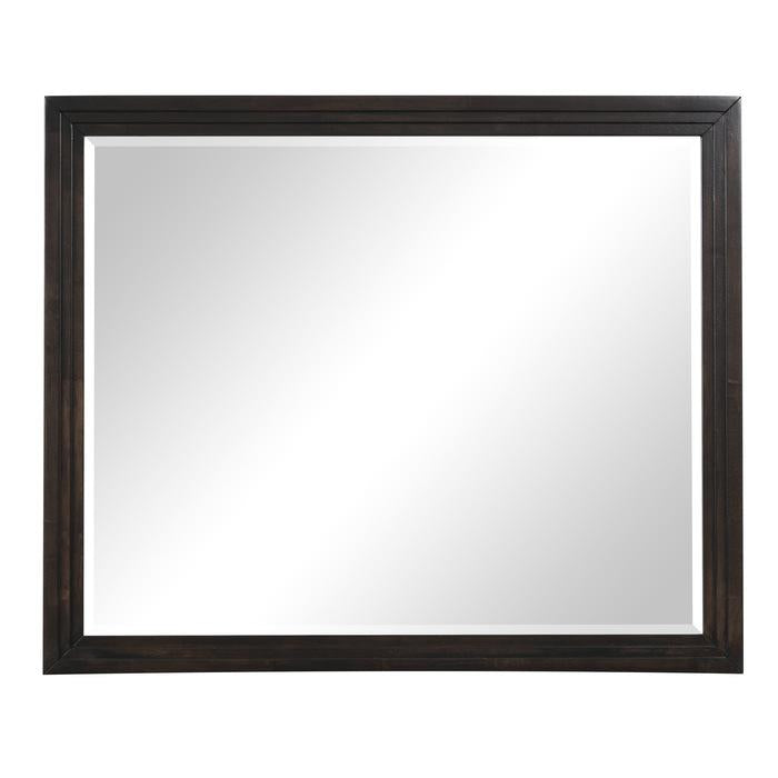 Larchmont Mirror in Charcoal 5424-6 - U&U Home Budget Furniture (Carteret, NJ)