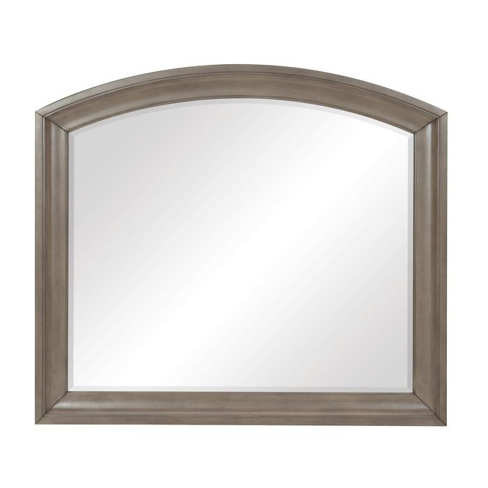 Vermillion Mirror in Gray 5442-6 - U&U Home Budget Furniture (Carteret, NJ)