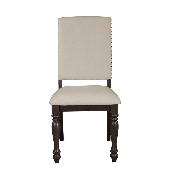 Begonia Side Chair in Gray (Set of 2) - U&U Home Budget Furniture (Carteret, NJ)