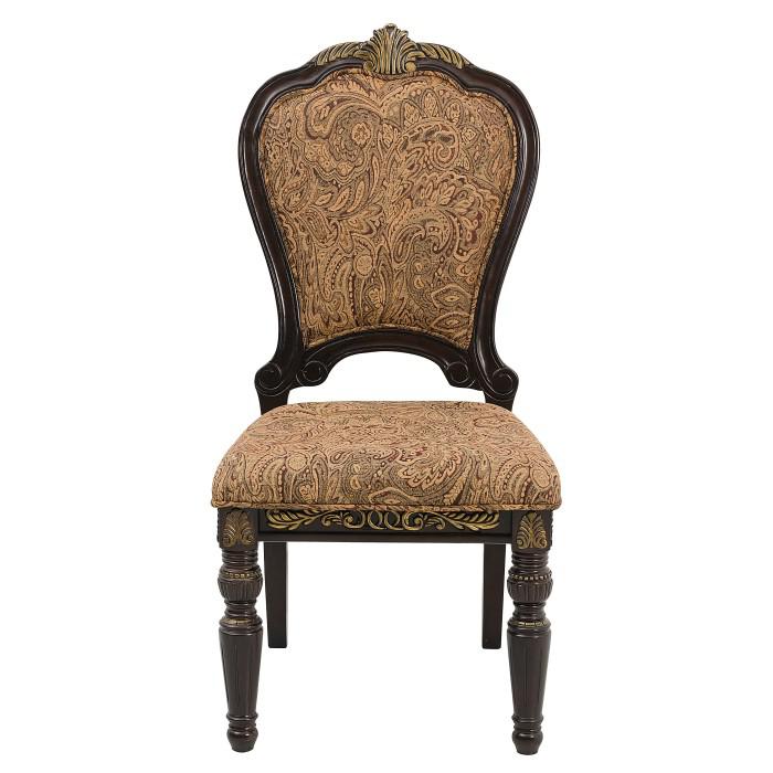 Russian Hill Side Chair in Cherry (Set of 2) - U&U Home Budget Furniture (Carteret, NJ)