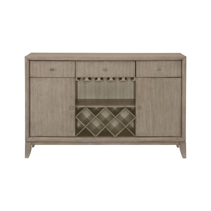 Mckewen Server in Gray - U&U Home Budget Furniture (Carteret, NJ)