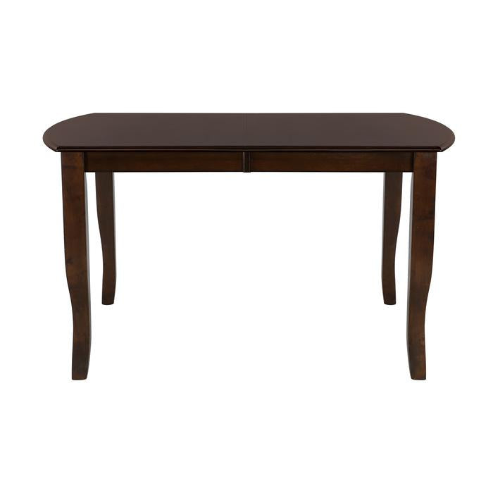 Maeve Dining Table in Dark Cherry 2547-72 - U&U Home Budget Furniture (Carteret, NJ)
