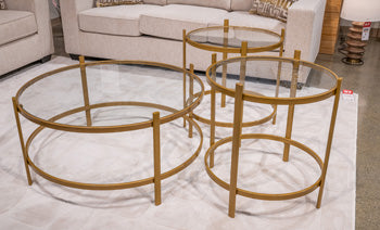 Pearlox Table (Set of 3) - U&U Home Budget Furniture (Carteret, NJ)