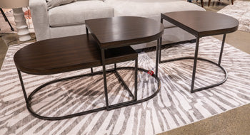 Vanmore Table (Set of 3) - U&U Home Budget Furniture (Carteret, NJ)