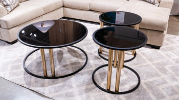 Hannerly Table (Set of 3) - U&U Home Budget Furniture (Carteret, NJ)