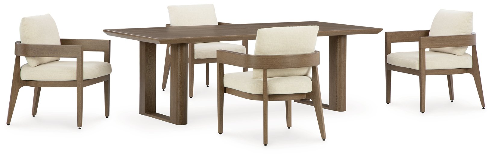 Serene Bay Outdoor Dining Set - U&U Home Budget Furniture (Carteret, NJ)