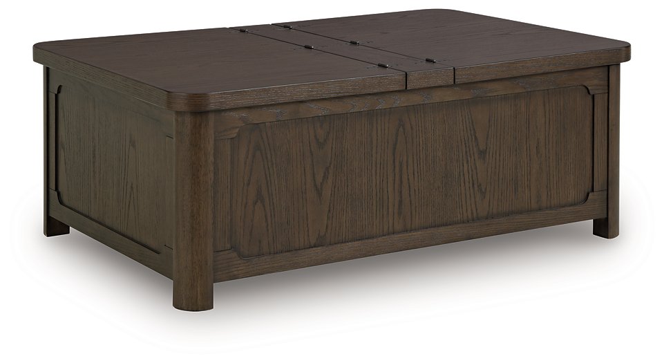 Breckington Coffee Table With Storage - U&U Home Budget Furniture (Carteret, NJ)