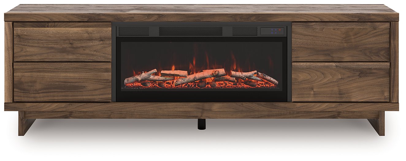 Zadilyn 72" TV Stand with Electric Fireplace - U&U Home Budget Furniture (Carteret, NJ)