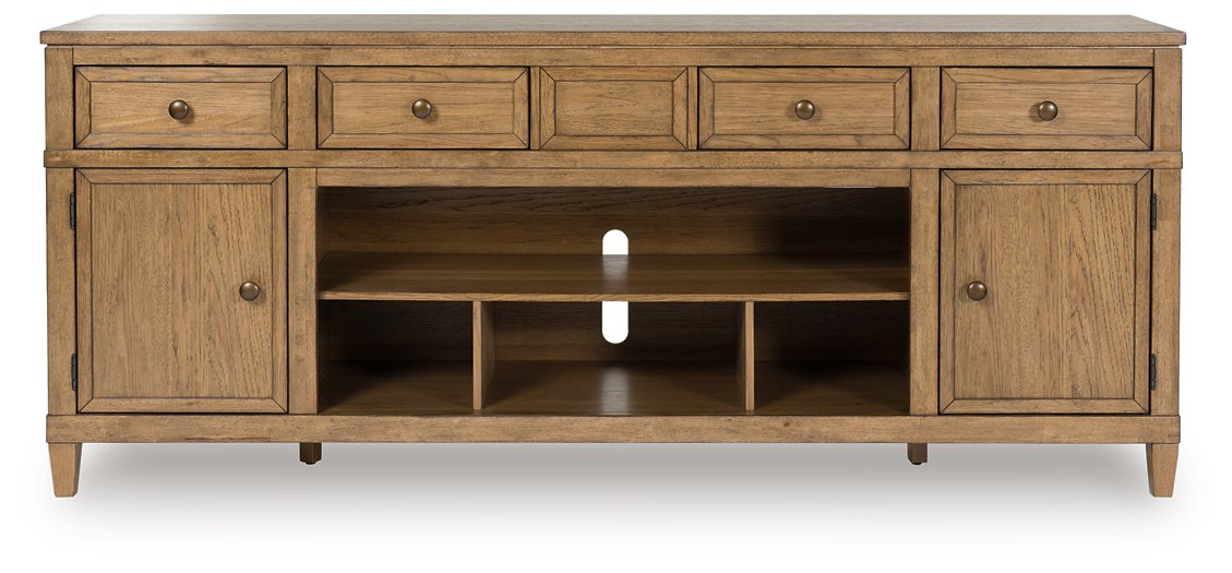 Sharlance 81" TV Stand - U&U Home Budget Furniture (Carteret, NJ)