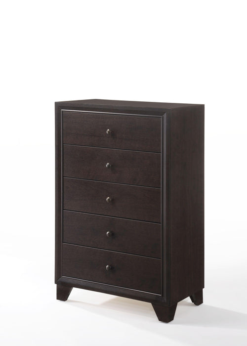 Madison Espresso Chest - U&U Home Budget Furniture (Carteret, NJ)