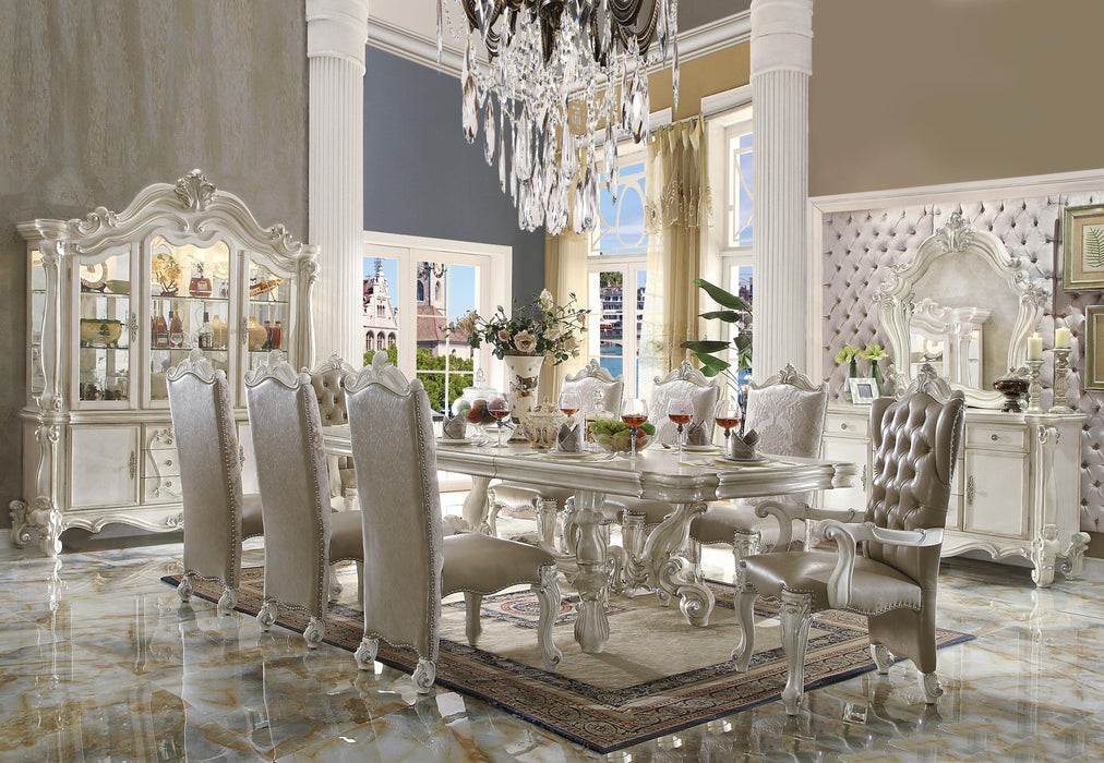 Versailles Bone White Dining Table - U&U Home Budget Furniture (Carteret, NJ)