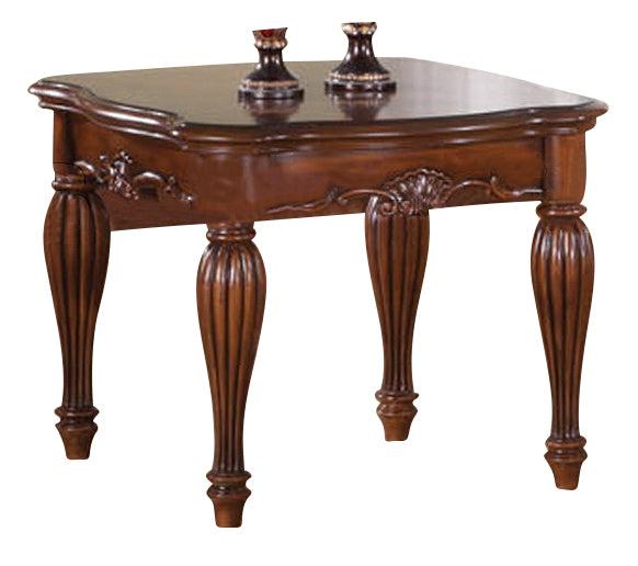 Acme Dreena End Table in Cherry 10291 - U&U Home Budget Furniture (Carteret, NJ)