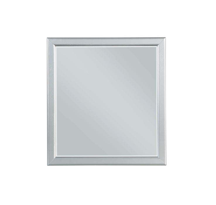 Louis Philippe Platinum Mirror - U&U Home Budget Furniture (Carteret, NJ)