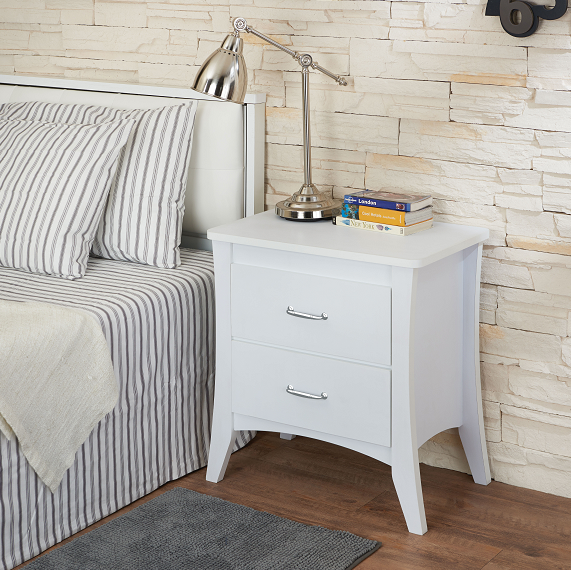 Babb White Accent Table - U&U Home Budget Furniture (Carteret, NJ)