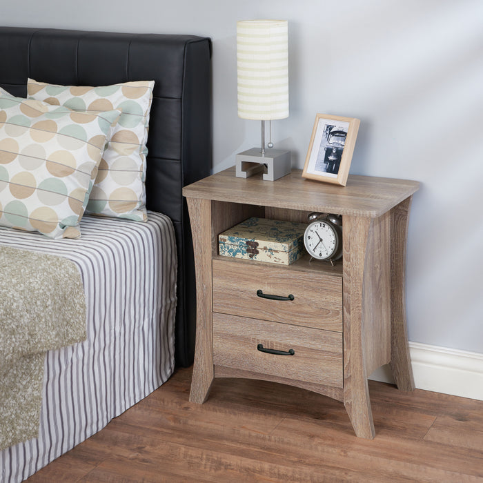 Colt Rustic Natural Accent Table - U&U Home Budget Furniture (Carteret, NJ)