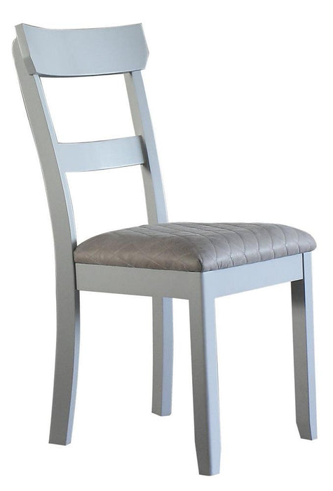 Acme Furniture House Marchese Side Chair in Pearl Gray (Set of 2) 68862 - U&U Home Budget Furniture (Carteret, NJ)