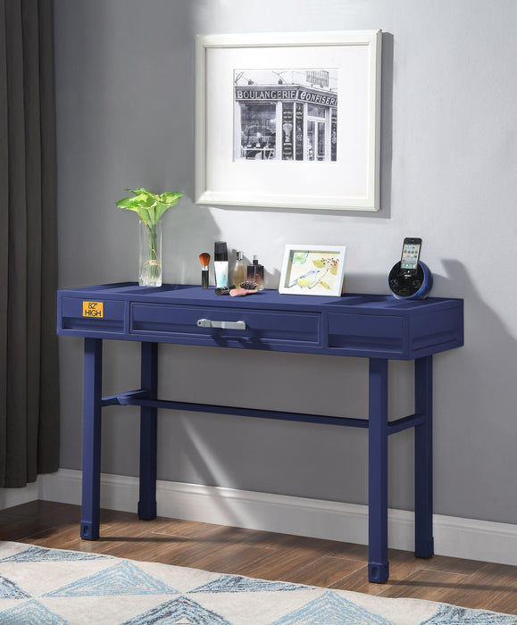 Cargo Blue Vanity Desk - U&U Home Budget Furniture (Carteret, NJ)