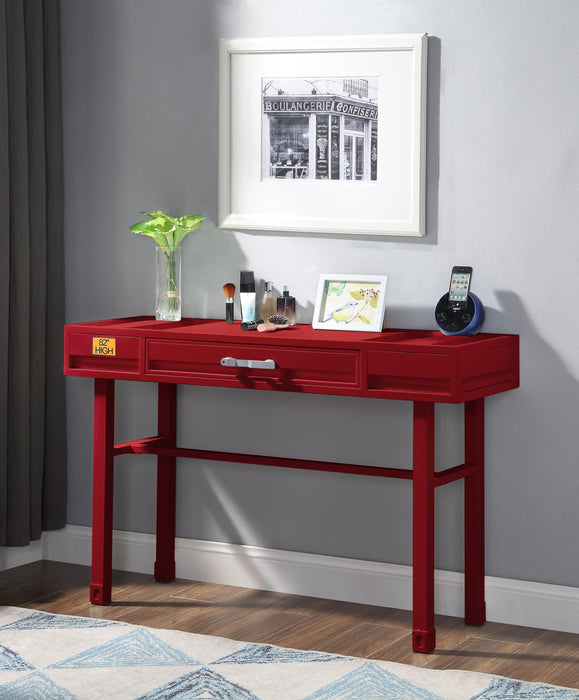 Cargo Red Vanity Desk - U&U Home Budget Furniture (Carteret, NJ)