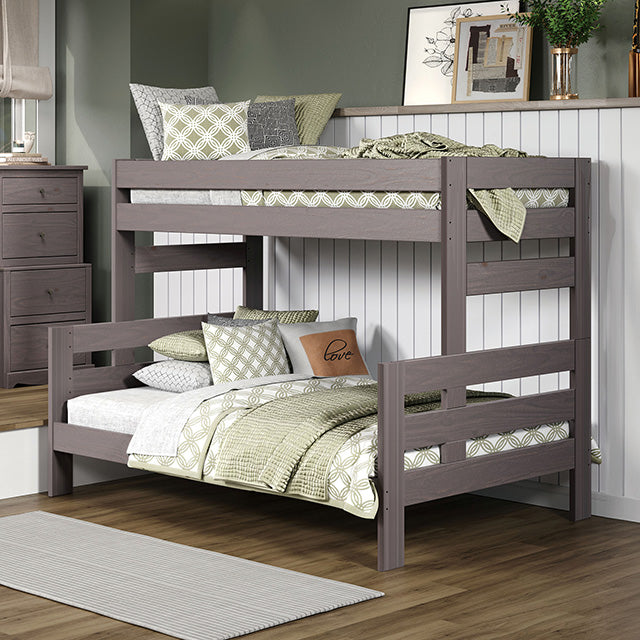 Damaris Twin/ Full Bunkbed - U&U Home Budget Furniture (Carteret, NJ)