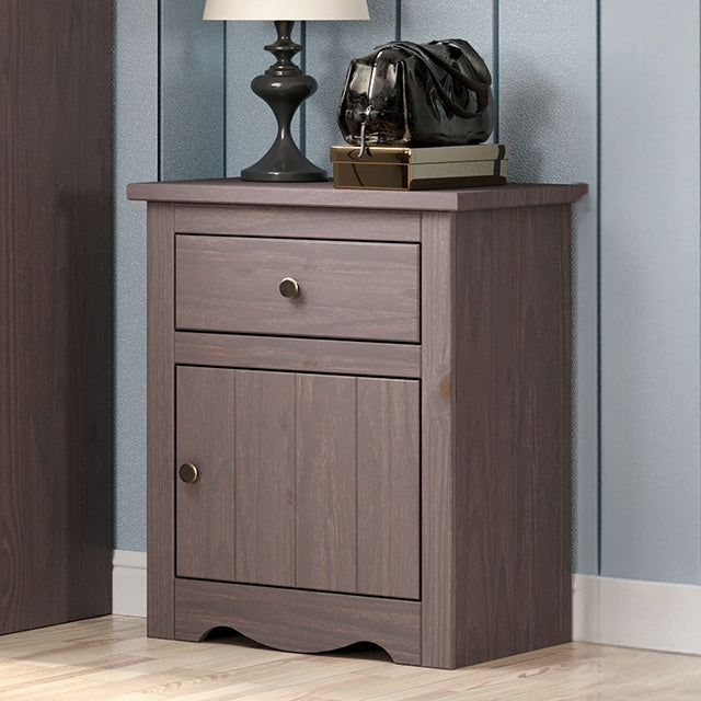 Stavros Nightstand - U&U Home Budget Furniture (Carteret, NJ)