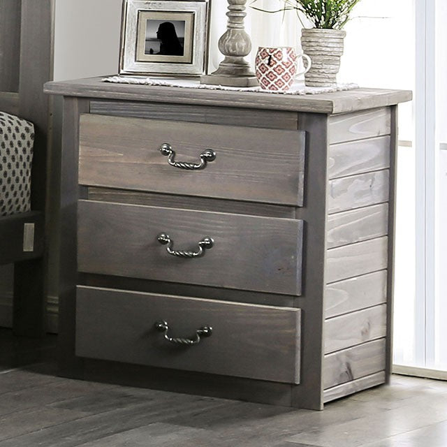 Rockwall Night Stand - U&U Home Budget Furniture (Carteret, NJ)