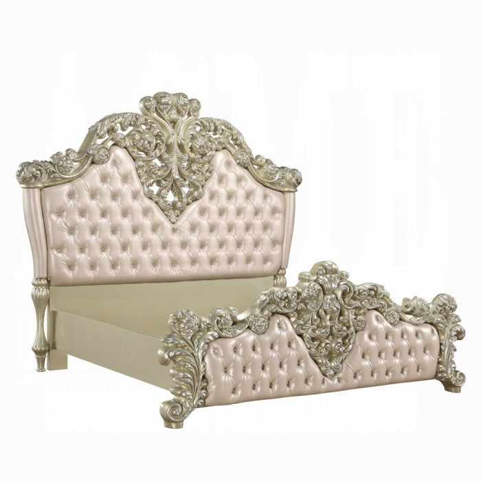 Vatican Eastern King Bed - U&U Home Budget Furniture (Carteret, NJ)