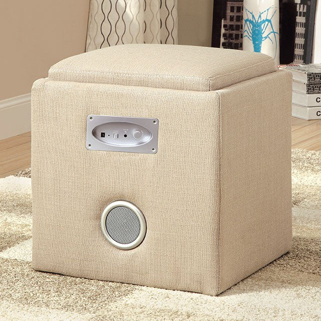 Rythmo Speaker Ottoman - U&U Home Budget Furniture (Carteret, NJ)