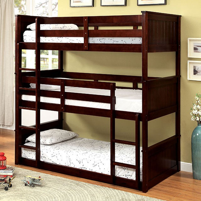 Triple Twin Decker Bed Therese - U&U Home Budget Furniture (Carteret, NJ)