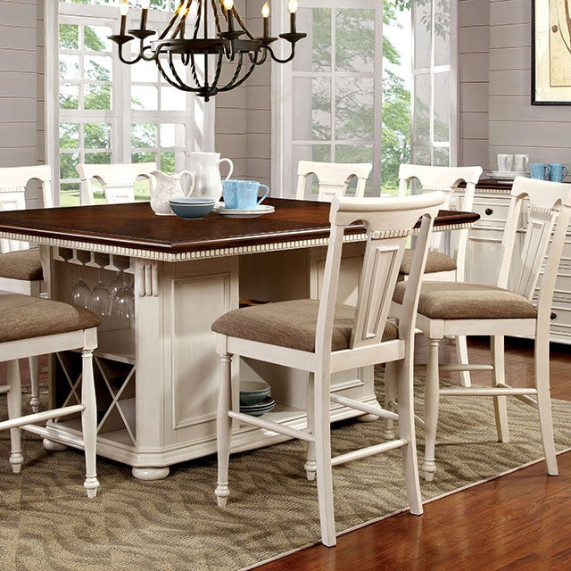 Sabrina Counter Ht Table Set - U&U Home Budget Furniture (Carteret, NJ)