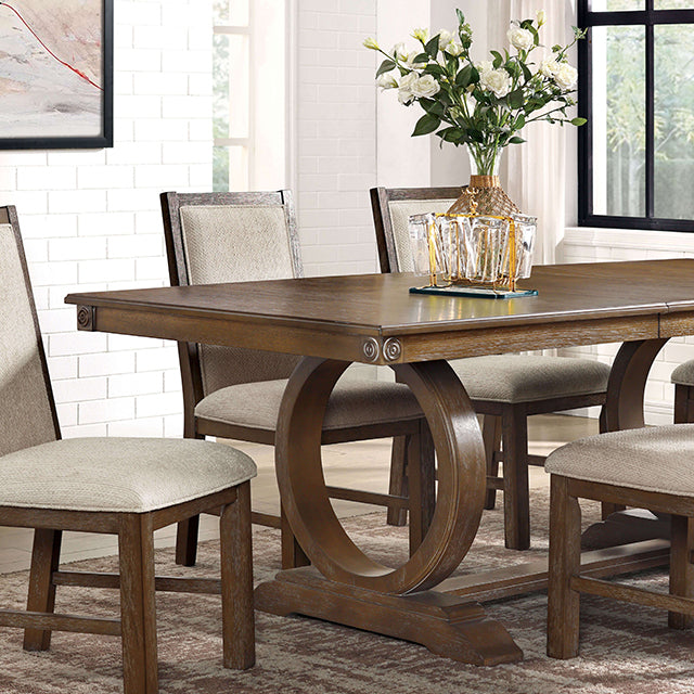 Monclova 7 Pc Dining Table Set - U&U Home Budget Furniture (Carteret, NJ)