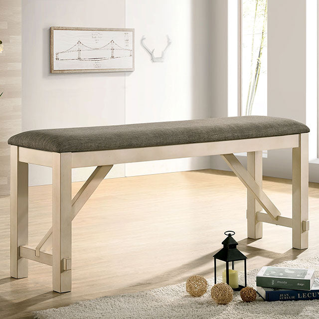 Jamestown Counter Ht. Bench - U&U Home Budget Furniture (Carteret, NJ)