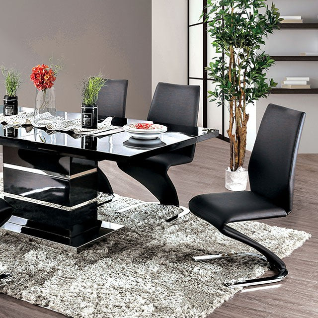 Midvale 7 Pc Dining Table Set - U&U Home Budget Furniture (Carteret, NJ)