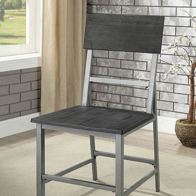 Nunez Side Chair (2/Ctn) - U&U Home Budget Furniture (Carteret, NJ)