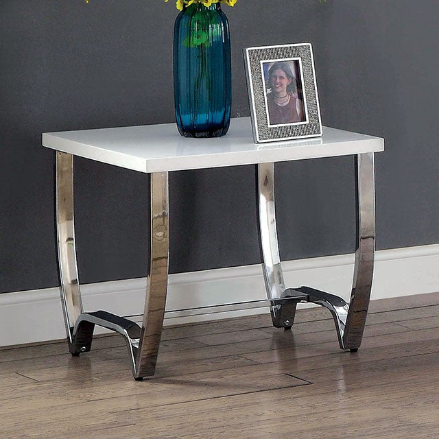 Trina End Table - U&U Home Budget Furniture (Carteret, NJ)