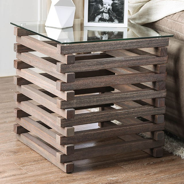 Rebekah End Table - U&U Home Budget Furniture (Carteret, NJ)