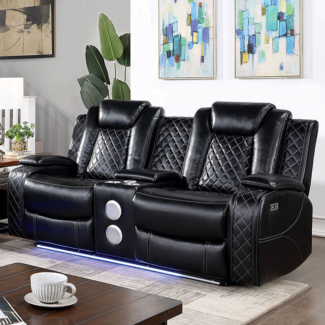 Lubeck Power Loveseat - U&U Home Budget Furniture (Carteret, NJ)