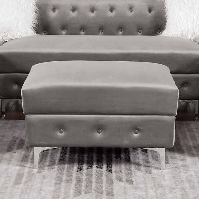 Ciabattoni Ottoman - U&U Home Budget Furniture (Carteret, NJ)
