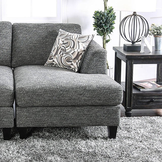 Right Chaise DISABLED 5 19 Lowry - U&U Home Budget Furniture (Carteret, NJ)