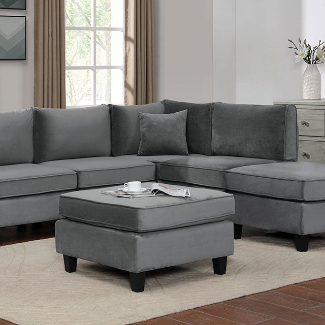 Large Sectional Sandrine - U&U Home Budget Furniture (Carteret, NJ)