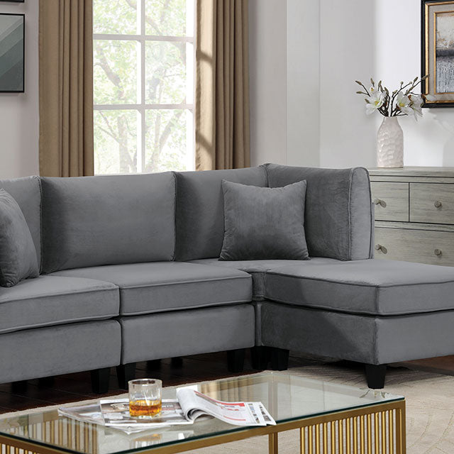 Sectional Sandrine - U&U Home Budget Furniture (Carteret, NJ)