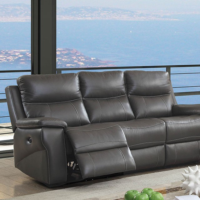 Lila Gray Sofa - U&U Home Budget Furniture (Carteret, NJ)