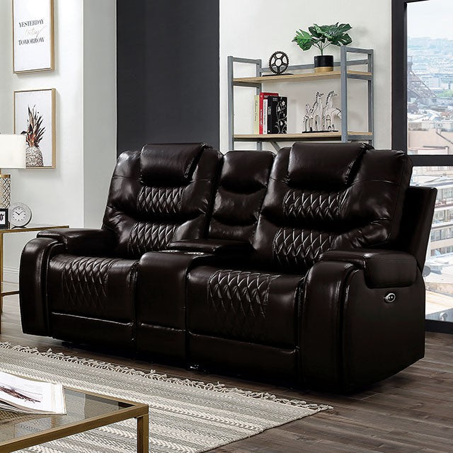 Marley Power Love Seat - U&U Home Budget Furniture (Carteret, NJ)