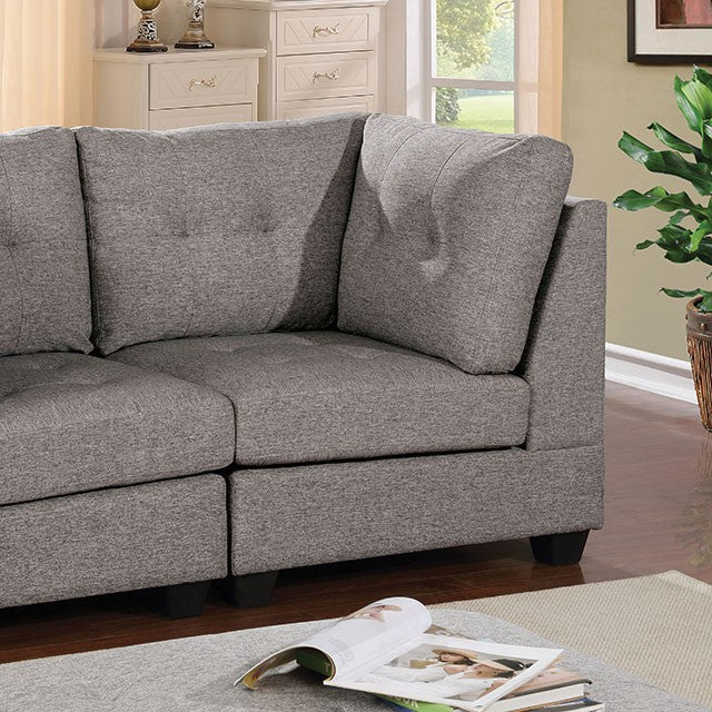 Pencoed Corner Chair - U&U Home Budget Furniture (Carteret, NJ)