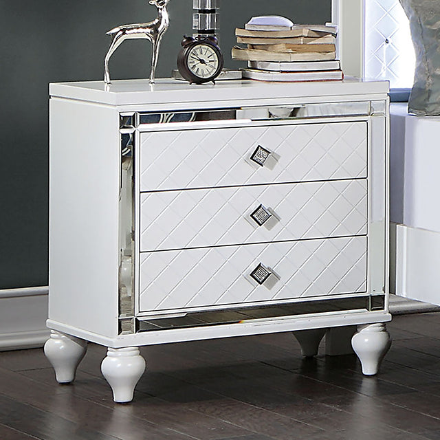 Calandria Night Stand - U&U Home Budget Furniture (Carteret, NJ)