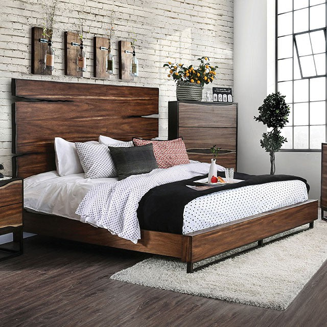 Fulton Queen Bed - U&U Home Budget Furniture (Carteret, NJ)