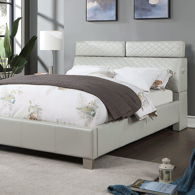 Muttenz E.King & Queen Bed - U&U Home Budget Furniture (Carteret, NJ)