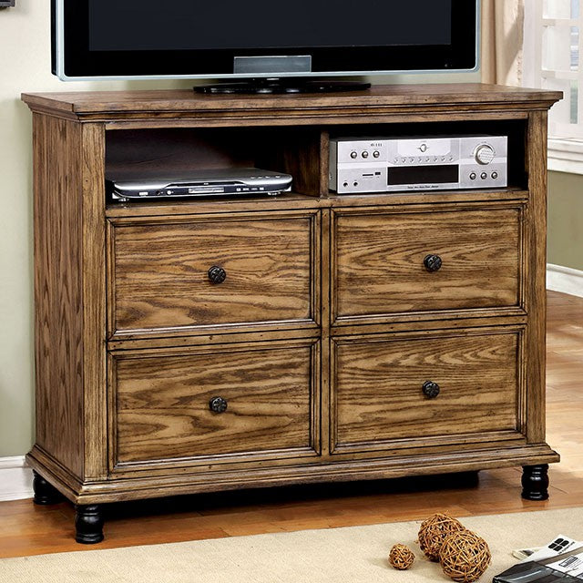 Mcville Media Chest - U&U Home Budget Furniture (Carteret, NJ)