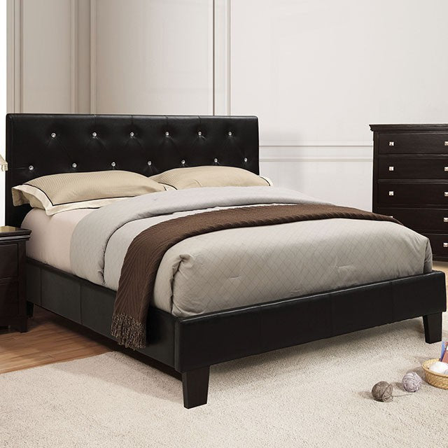 Velen Bed Black & White - U&U Home Budget Furniture (Carteret, NJ)